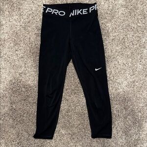 Nike Kids Pro Black Leggings